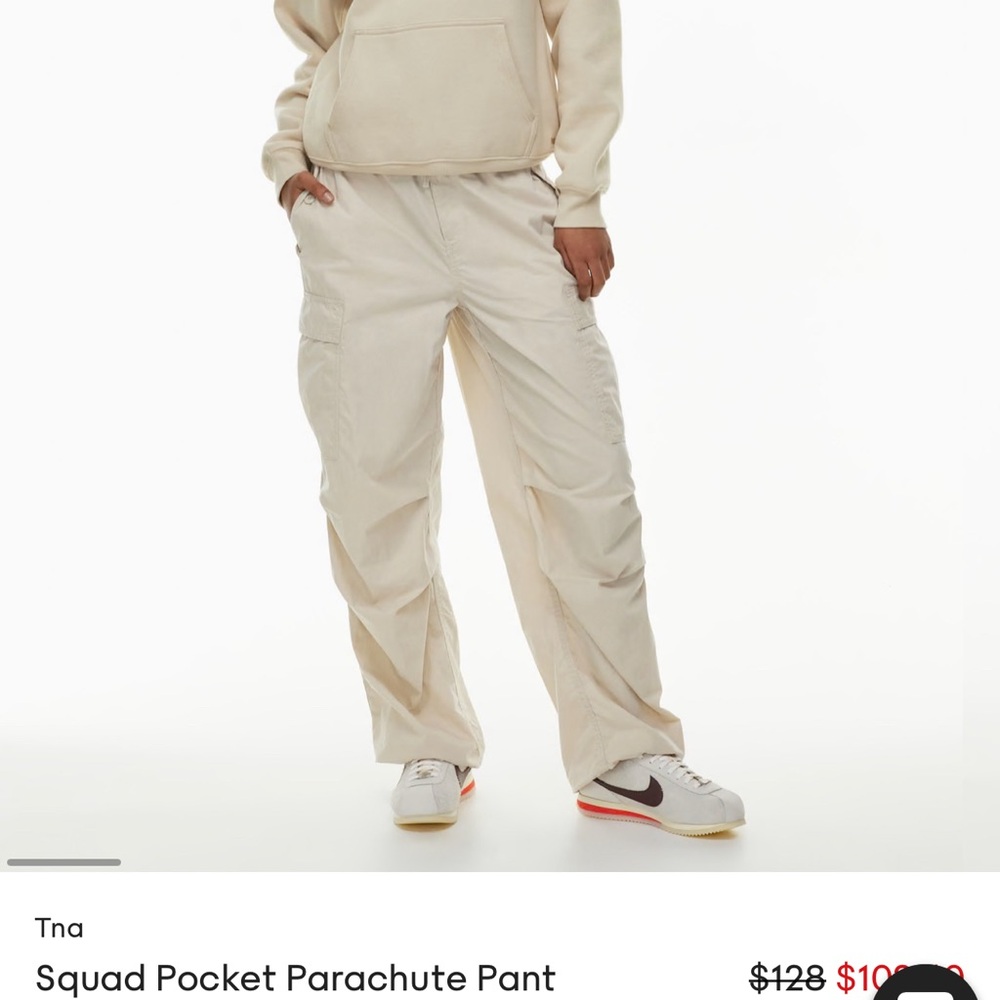 Aritzia squad pocket parachute pants